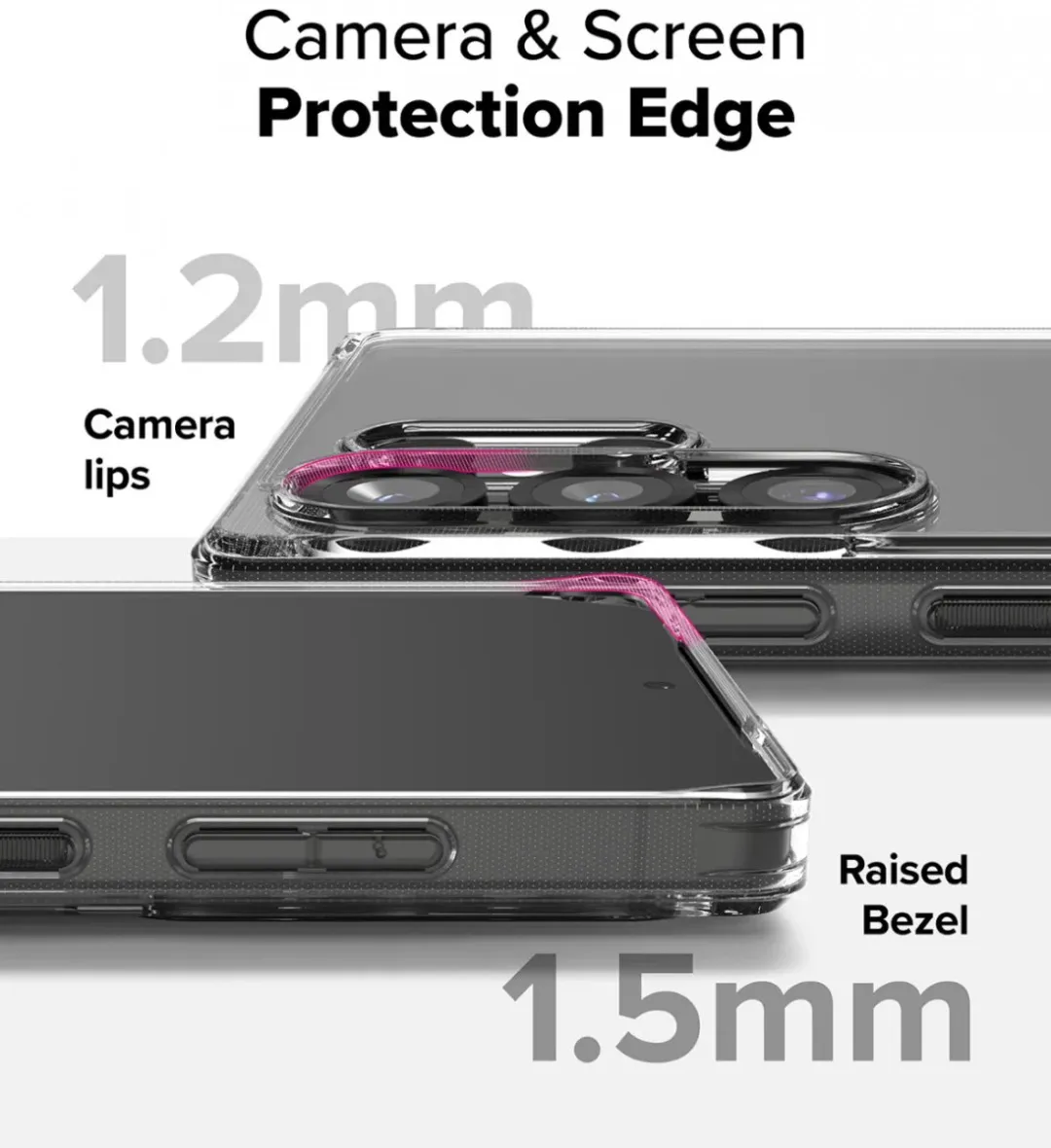 Ringke Fusion Hoesje Samsung Galaxy S25 Ultra - Antikrascoating - Matte Transparant