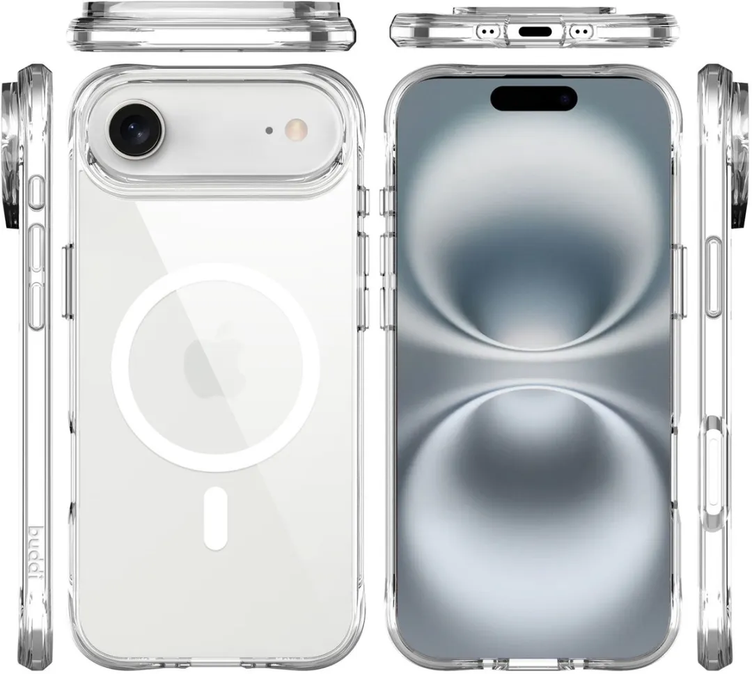 Buddi Core iPhone Air Hoesje - MagSafe - Transparant