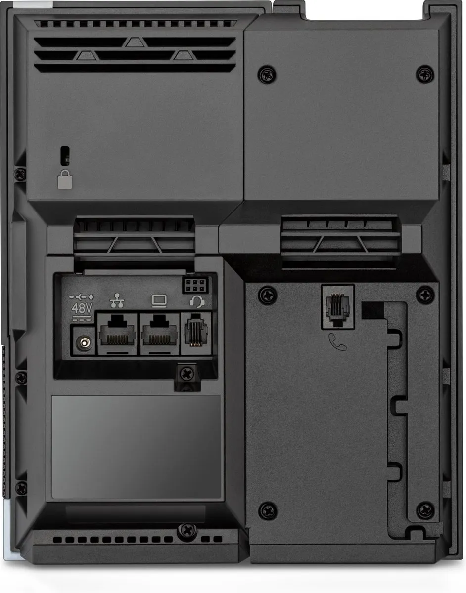 Poly CCX 500 IP Telefoon - 5 inch LCD - Zwart