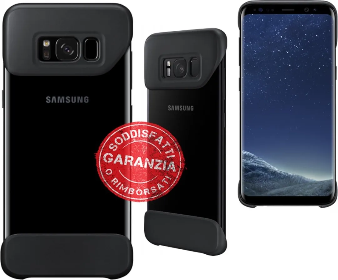Samsung Galaxy S8+ EF-MG955CBEGWW Cover - Zwart - afbeelding 6 van 6