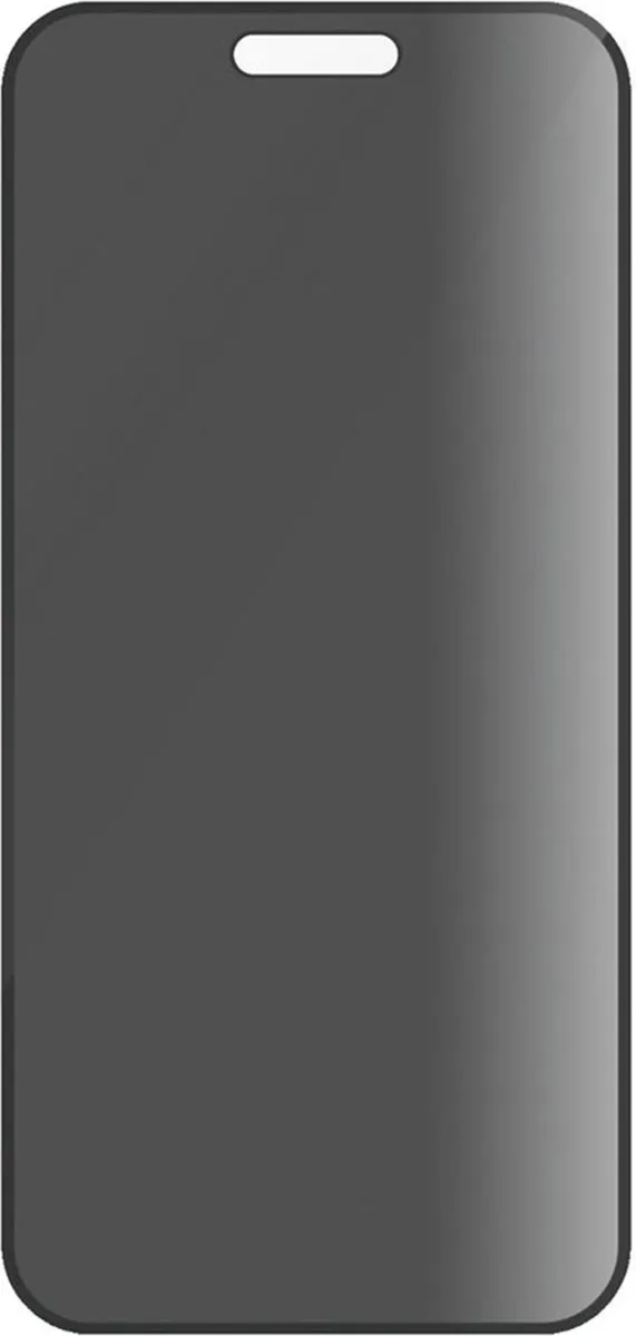PanzerGlass Ultra-Wide Fit Privacy iPhone 16 Plus Screenprotector - Zwart