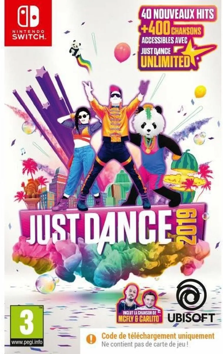 Ubisoft Just Dance 2019 Nintendo Switch Downloadcode
