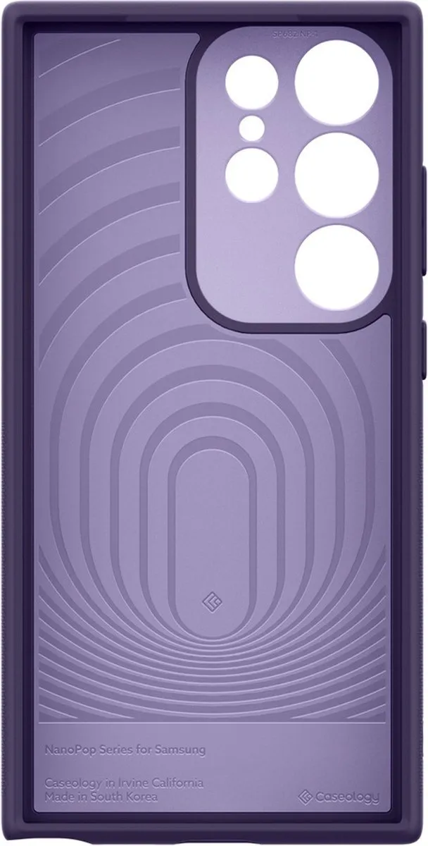 Spigen ACS07418 Case Galaxy S24 Ultra - Militaire valbescherming - Violet - afbeelding 6 van 6