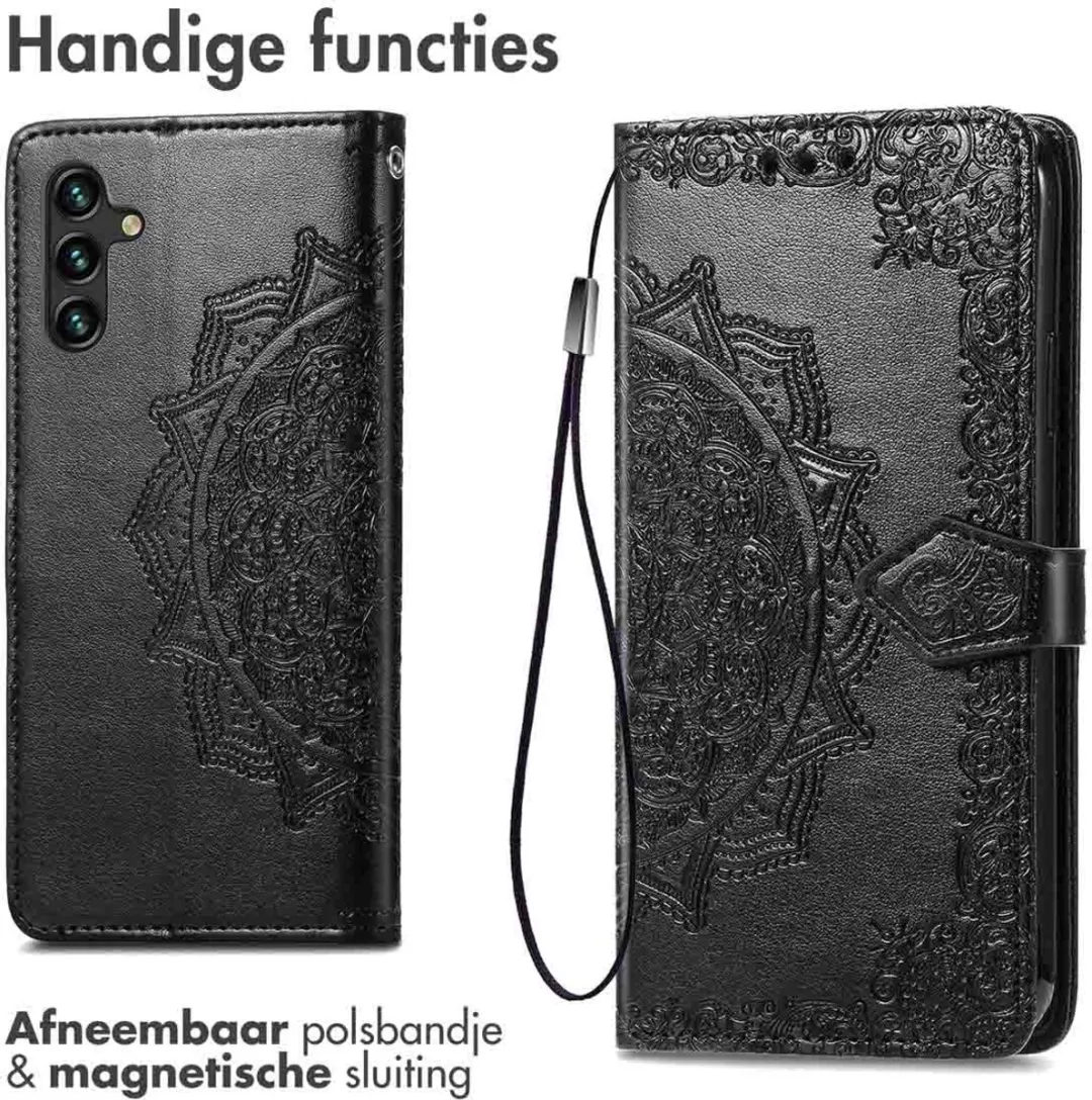 Imoshion Hoesje Samsung Galaxy A25 - 3 Pasjes - Zwart