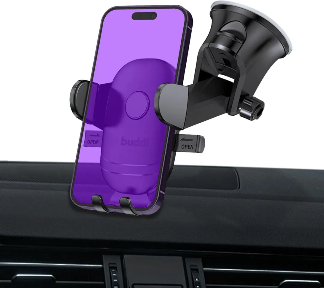 Buddi Way Universele Telefoonhouder Auto BH00004 - 360° Draaibaar