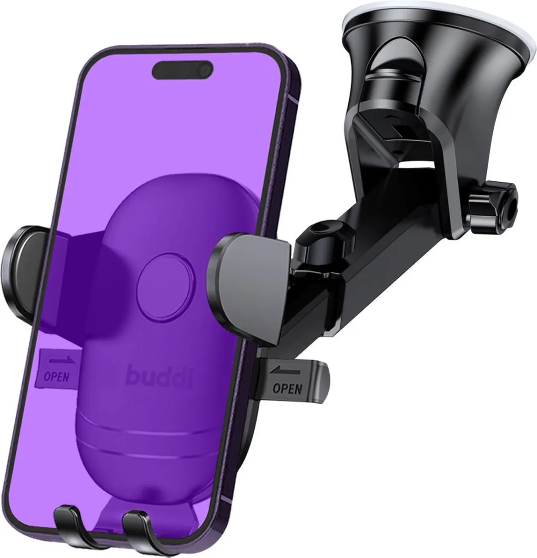 Buddi Way Universele Telefoonhouder Auto BH00004 - 360° Draaibaar