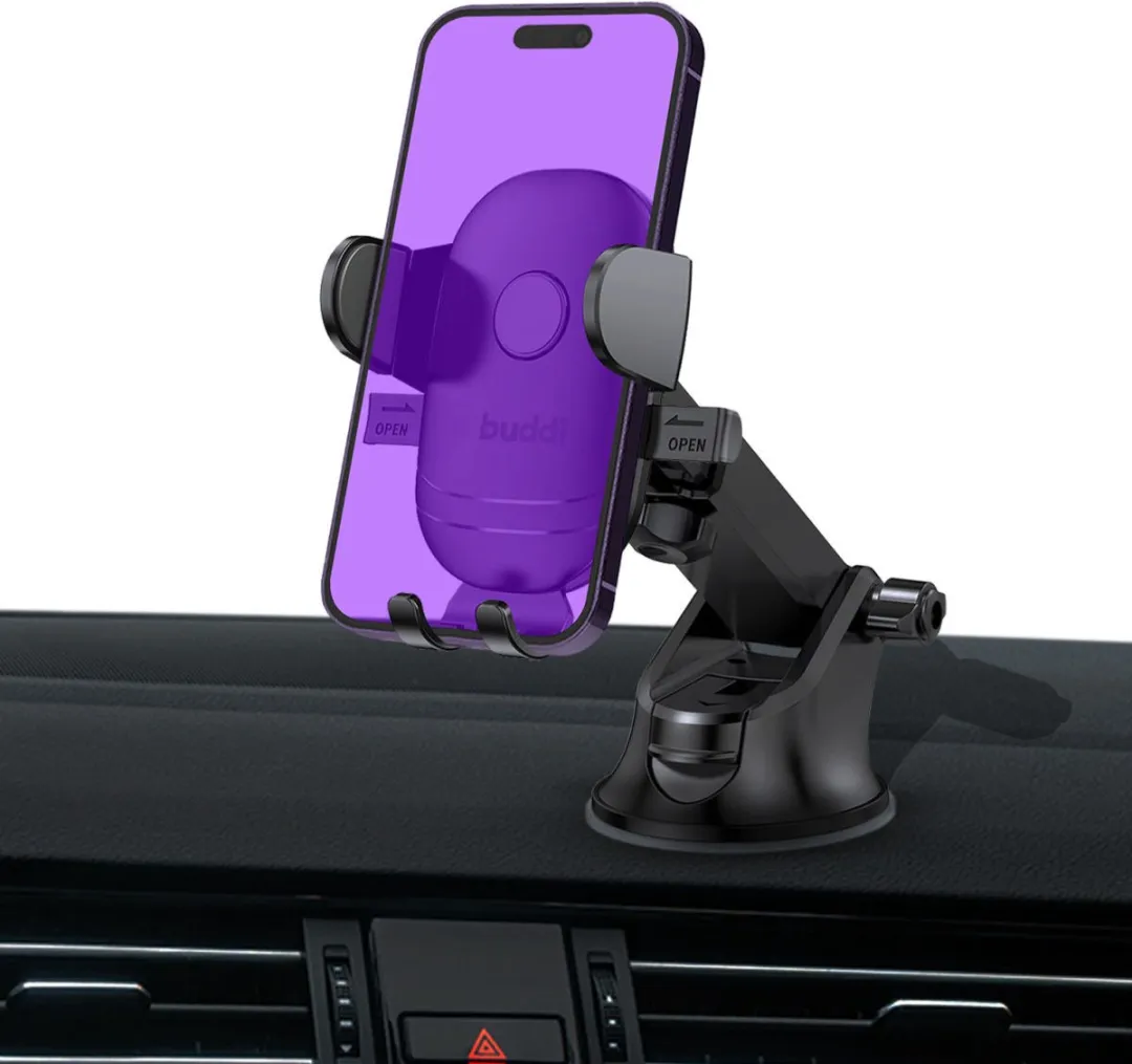 Buddi Way Universele Telefoonhouder Auto BH00004 - 360° Draaibaar