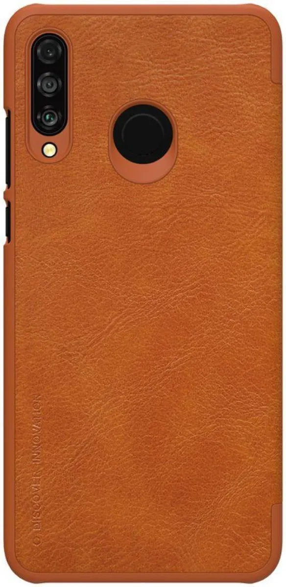 Nillkin Qin Case Bruin - Huawei P30 Lite - afbeelding 2 van 3