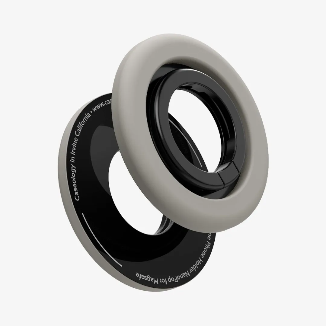 Spigen Nano Pop Ring Magsafe iPhone 11-15 - Grey
