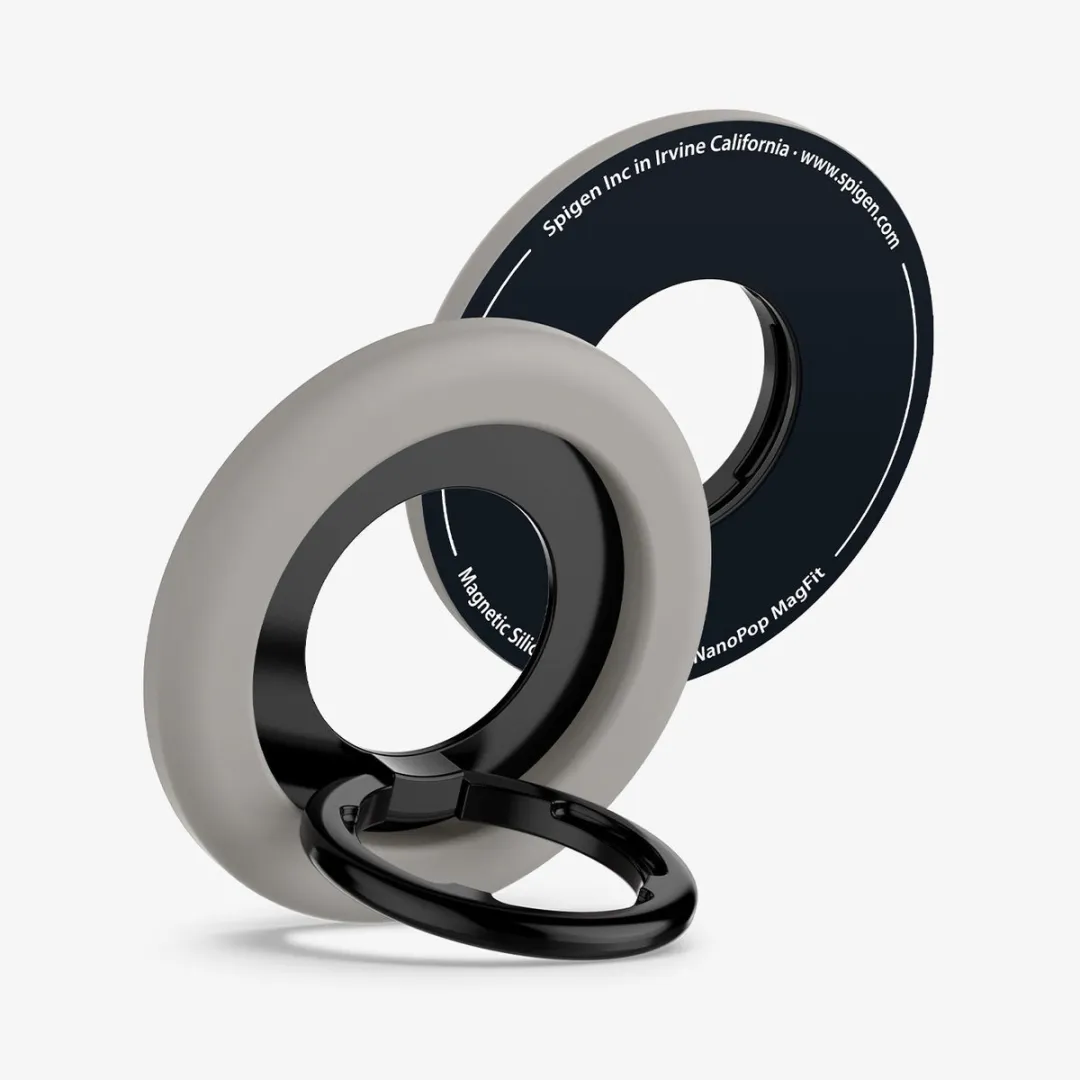 Spigen Nano Pop Ring Magsafe iPhone 11-15 - Grey