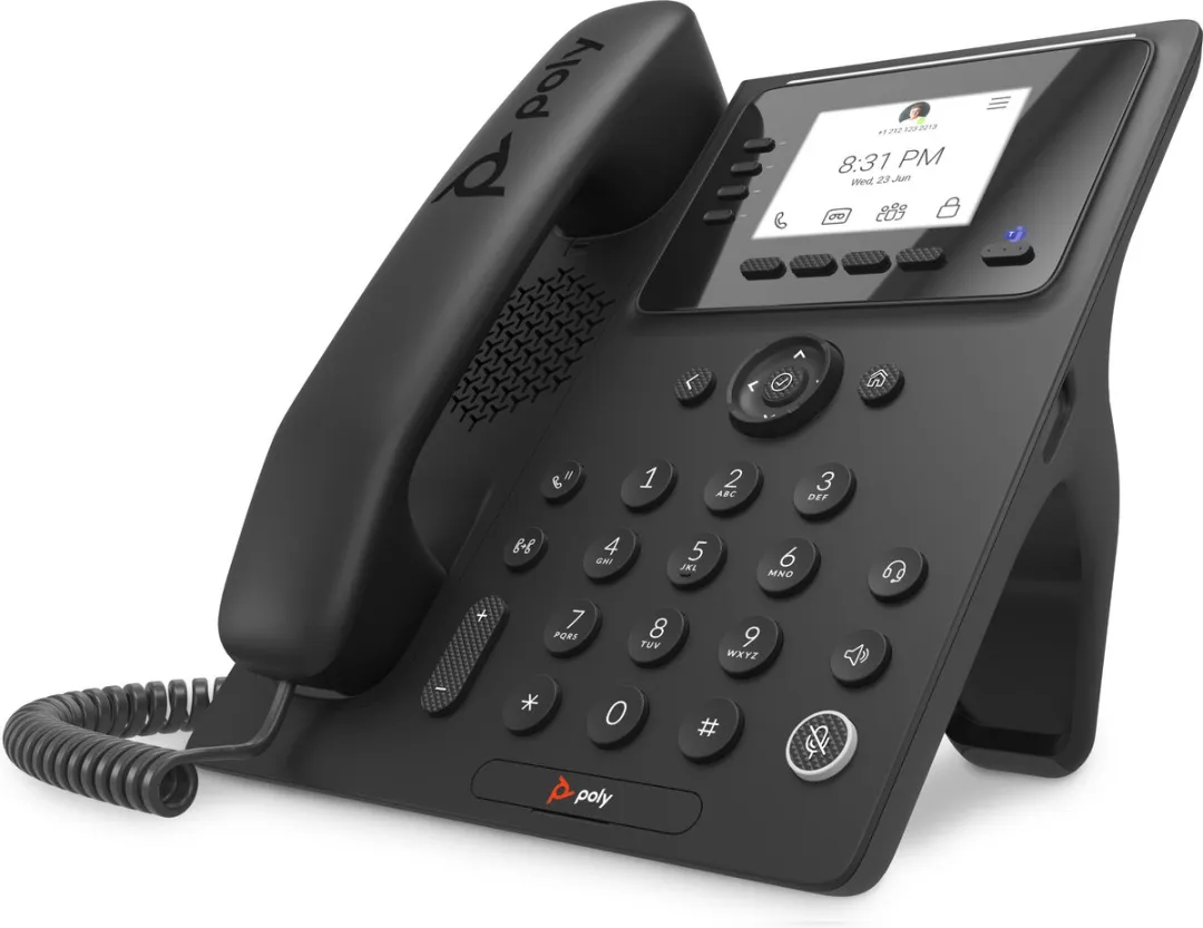 HP Poly CCX 350 Teams Phone - Black - 848Z7AA