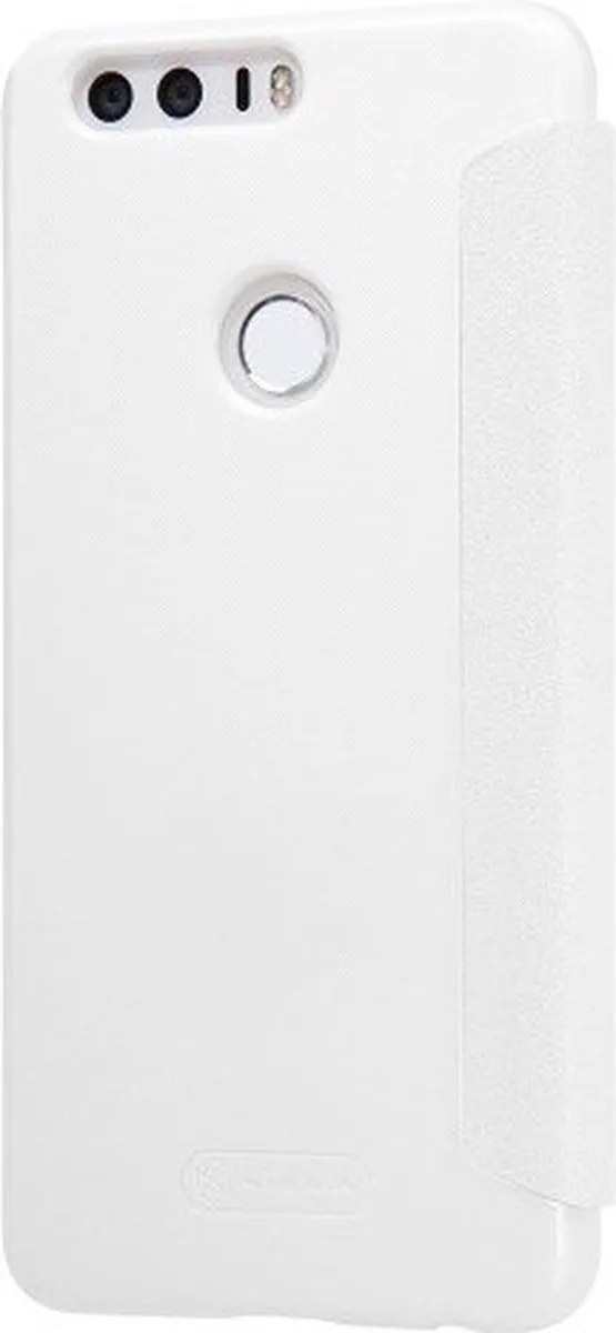 Nillkin Honor 8 Leather Case Sparkle Series - Wit - afbeelding 4 van 6