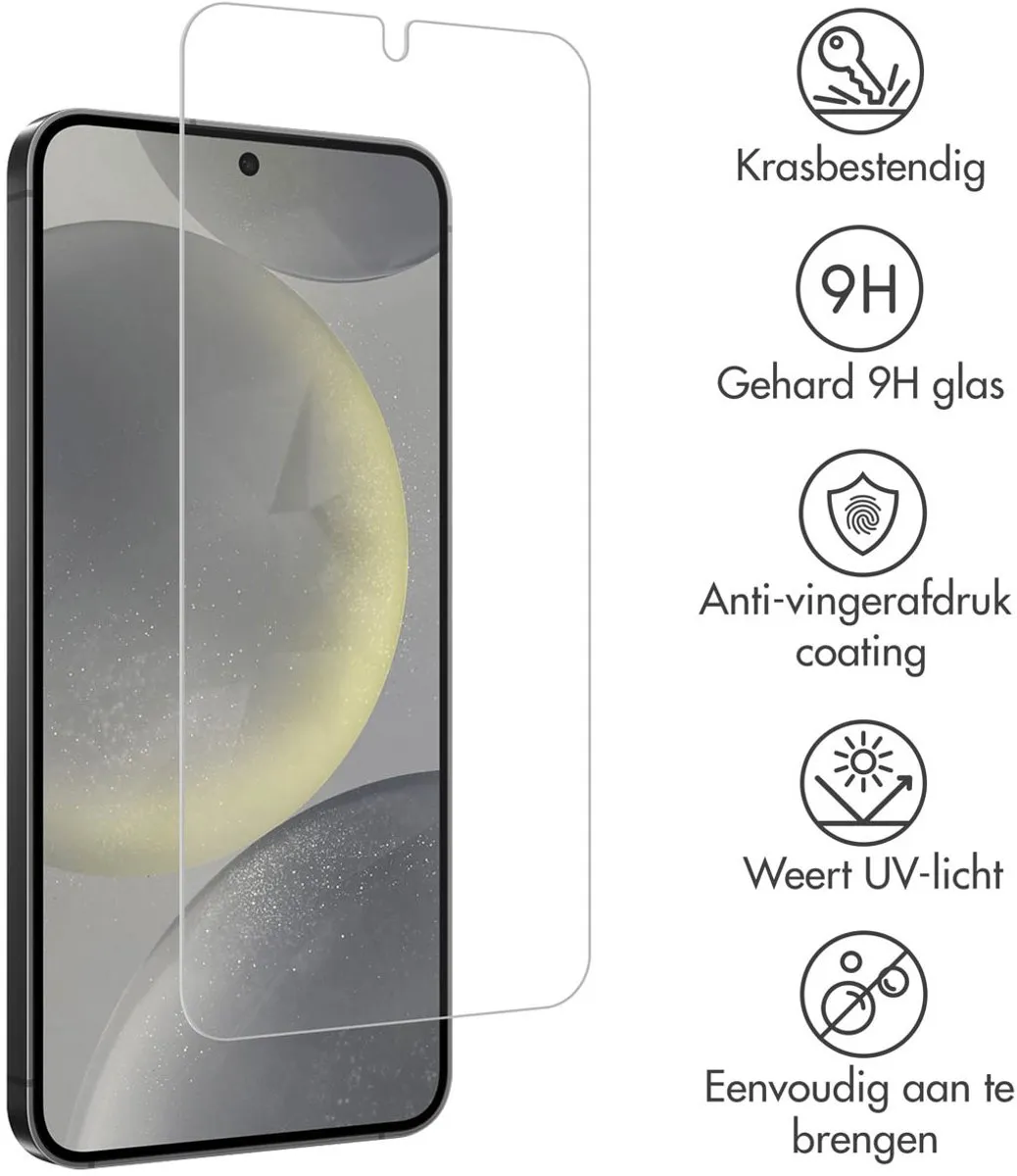 Imoshion Screenprotector Gehard Glas Duopack - Samsung Galaxy S24