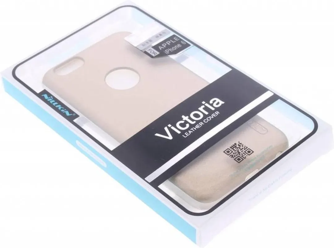 Nillkin Victoria Leather Hoesje iPhone 6 - Goud - afbeelding 4 van 4
