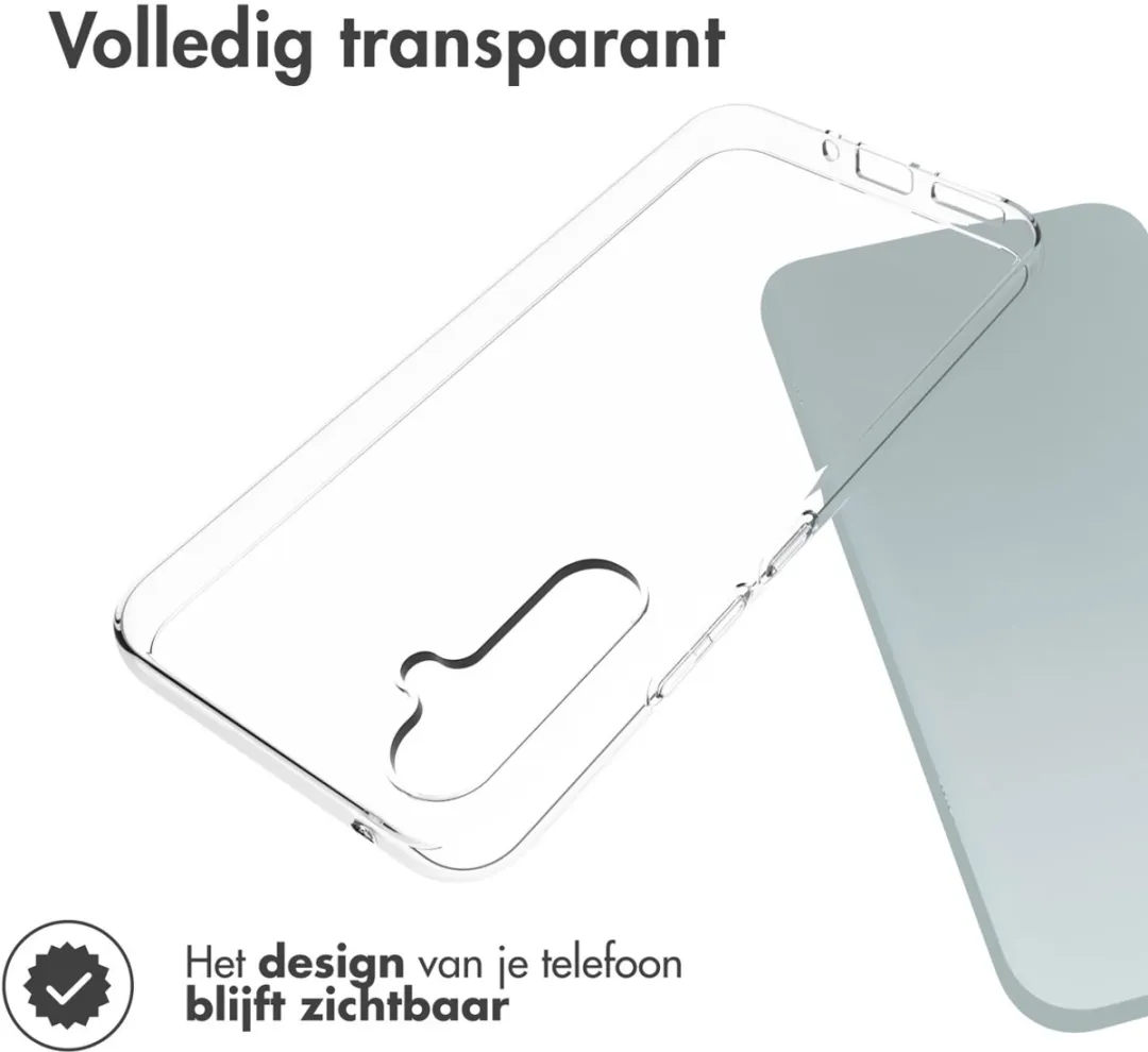Accezz Hoesje Samsung Galaxy A54 - Transparant