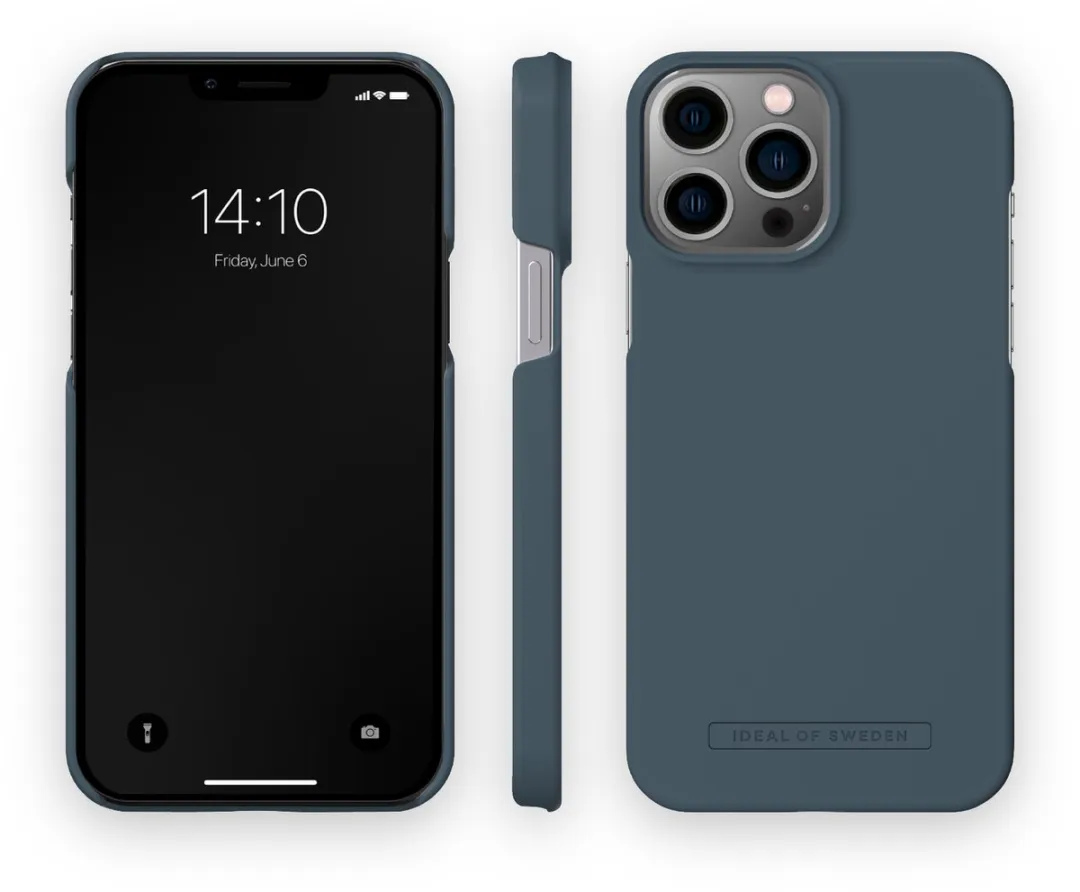 iDeal of Sweden iPhone 14 Pro Max Seamless Backcover - Midnight Blue - afbeelding 6 van 6