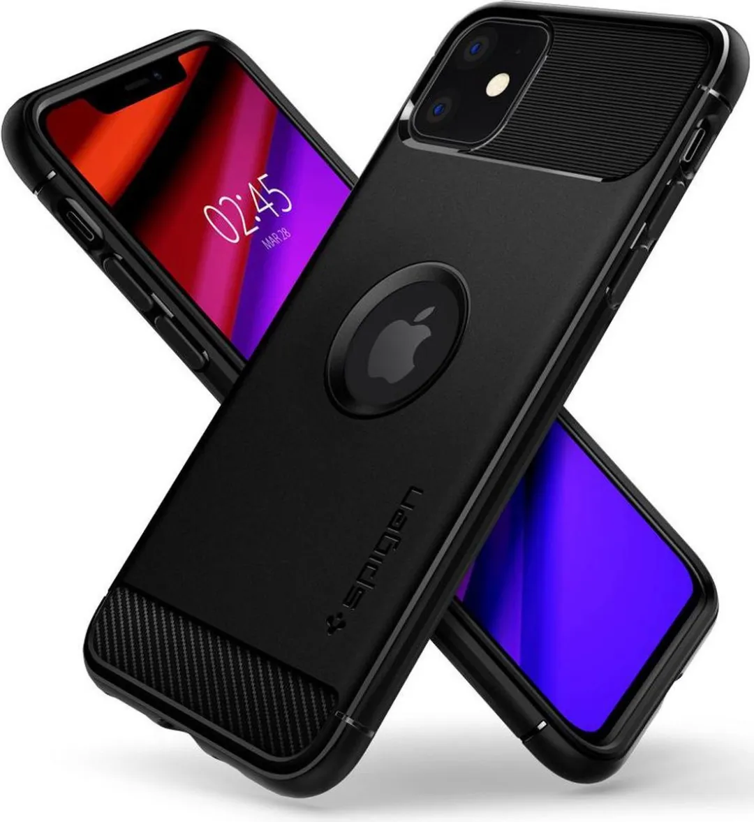 Spigen Armor Case iPhone 11 - Zwart - 076CS27183