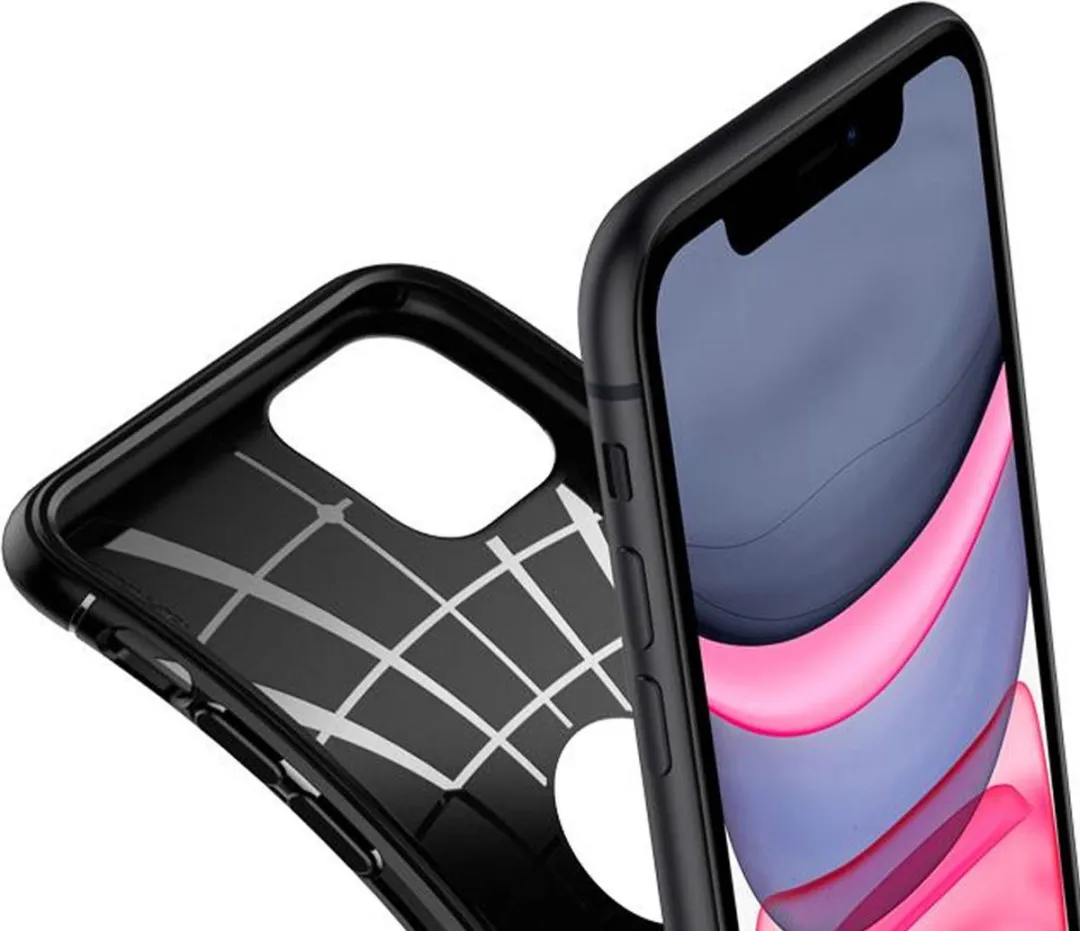 Spigen Armor Case iPhone 11 - Zwart - 076CS27183
