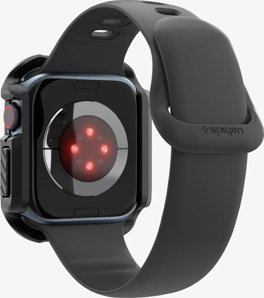 Spigen Tough Armor Hoes Apple Watch 10 46mm - Transparant