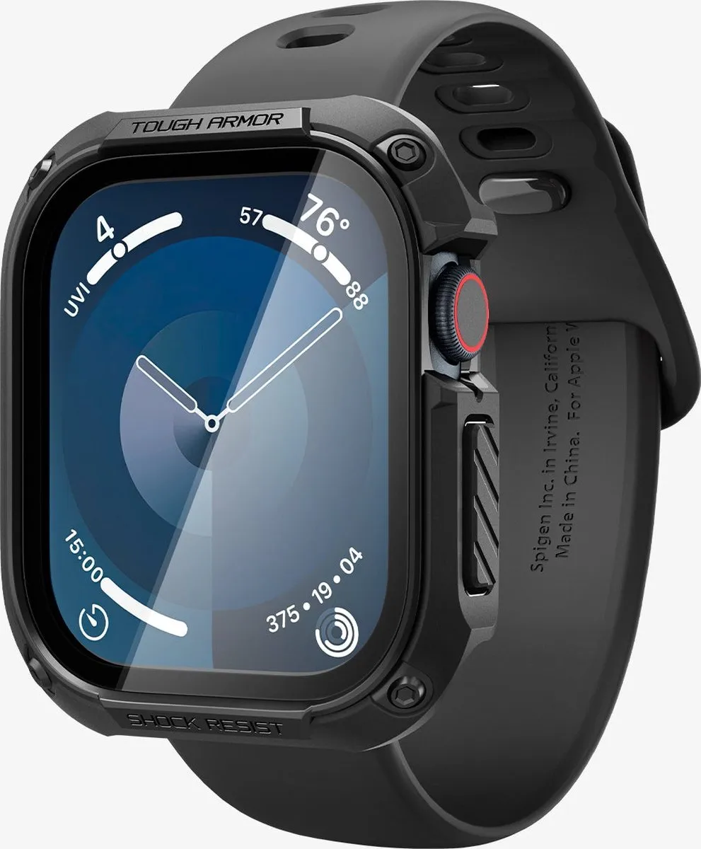 Spigen Tough Armor Hoes Apple Watch 10 46mm - Transparant