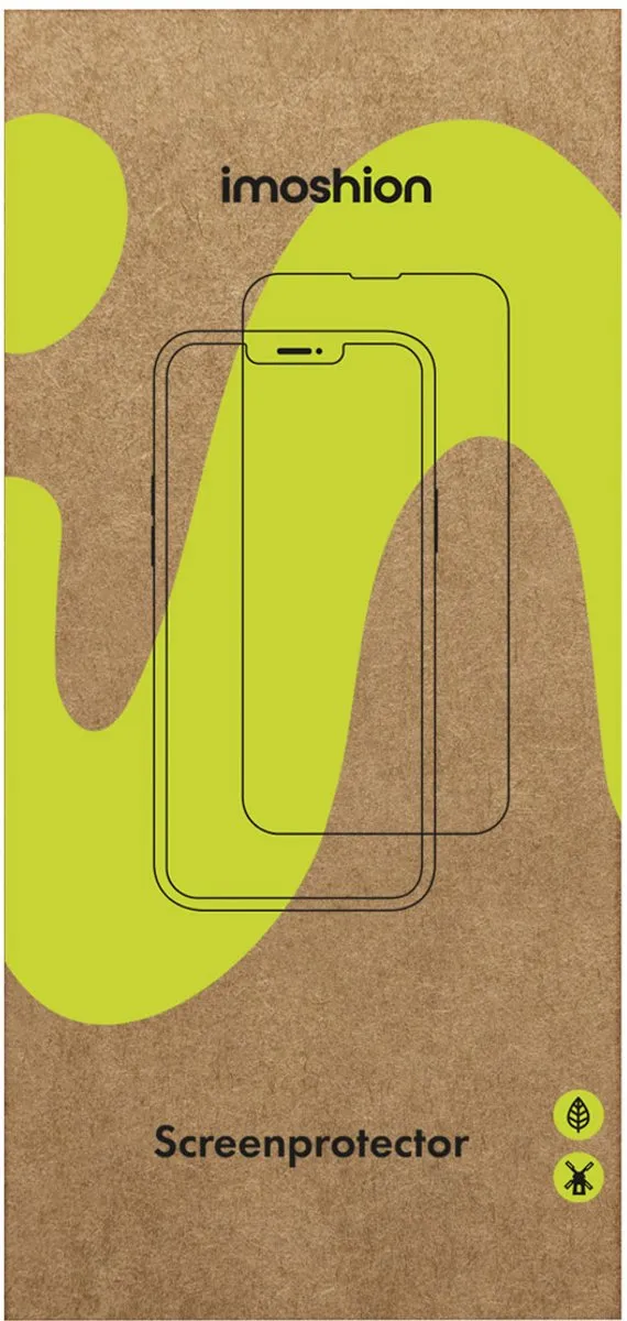 Imoshion iPhone 16 Plus Schermbeveiliging - Hardglas met Camera Lens