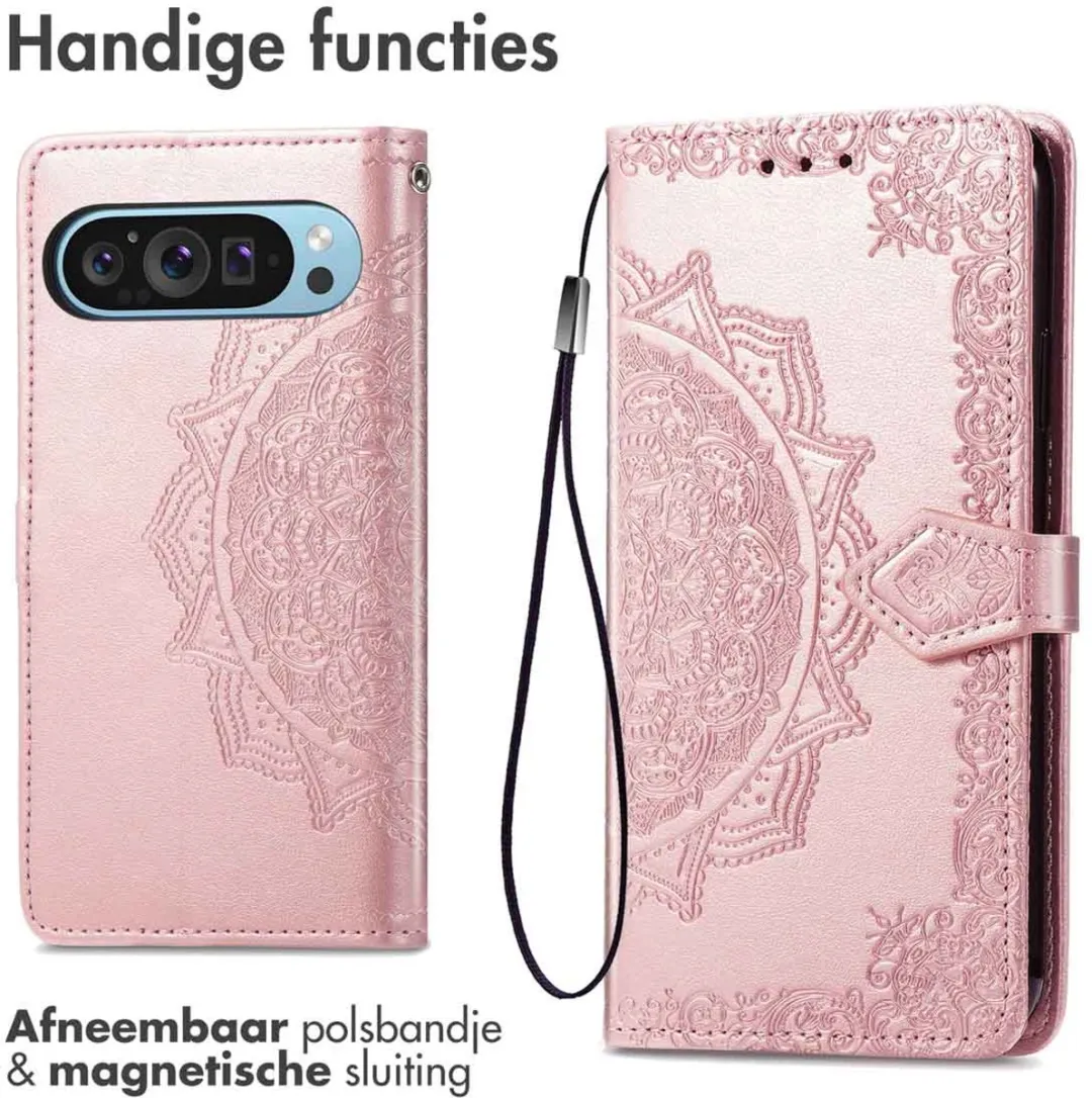 imoshion Hoesje Google Pixel 9/9 Pro Rosé Goud - 3 Pasjes