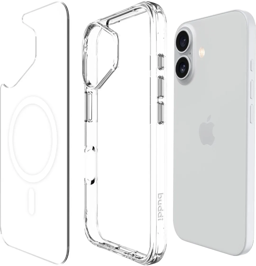 Buddi Core iPhone 17 Hoesje - MagSafe - Transparant - afbeelding 6 van 6