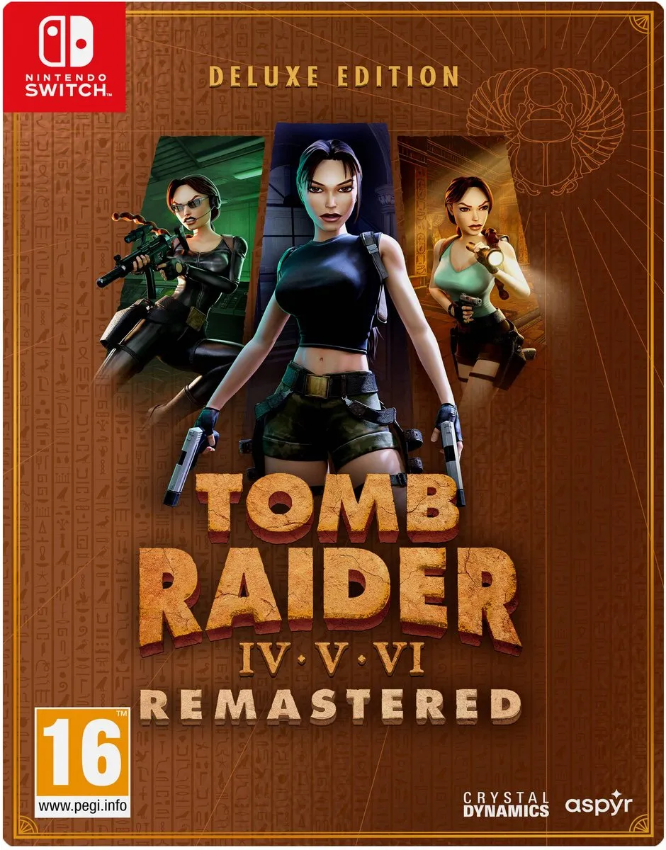 Mindscape Tomb Raider IV-VI Remastered Deluxe Edition - Nintendo Switch
