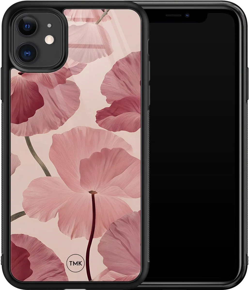 Casevibes iPhone 11 Vintage Blossom Hoesje - Roze