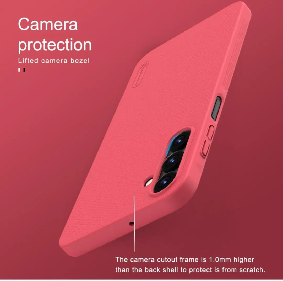 Nillkin Super Frosted Shield Hoesje Samsung Galaxy A25 - Zwart
