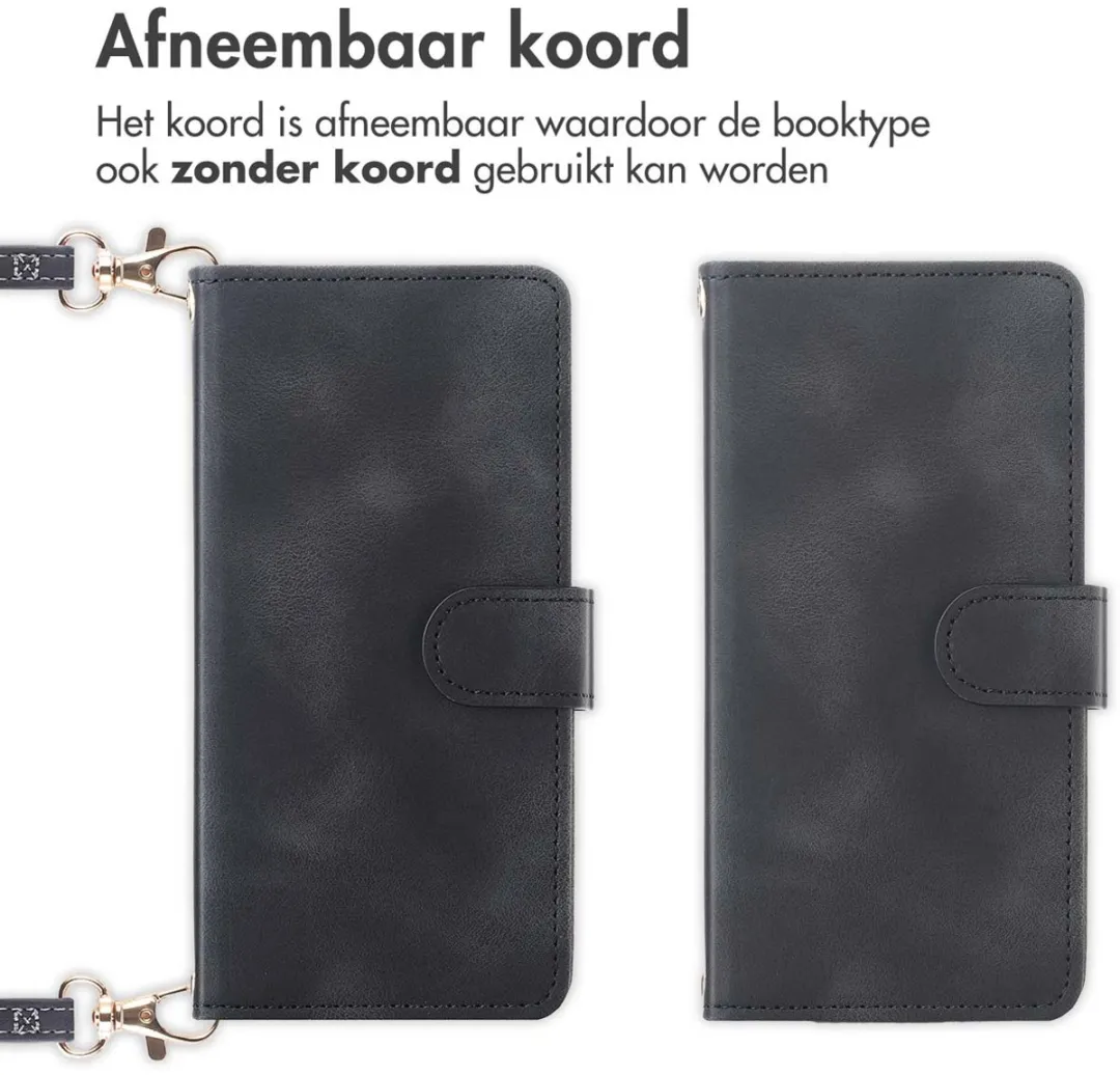 Imoshion Bookcase Hoesje Samsung Galaxy A15 - 3 Pasjes - Zwart