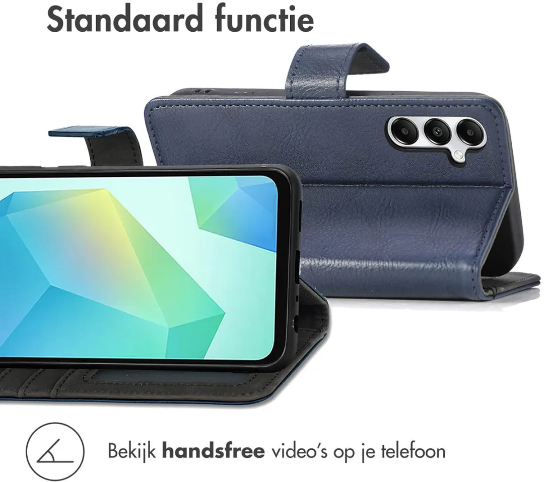 Imoshion Hoesje Samsung Galaxy A26 Donkerblauw - 3 Pasjes