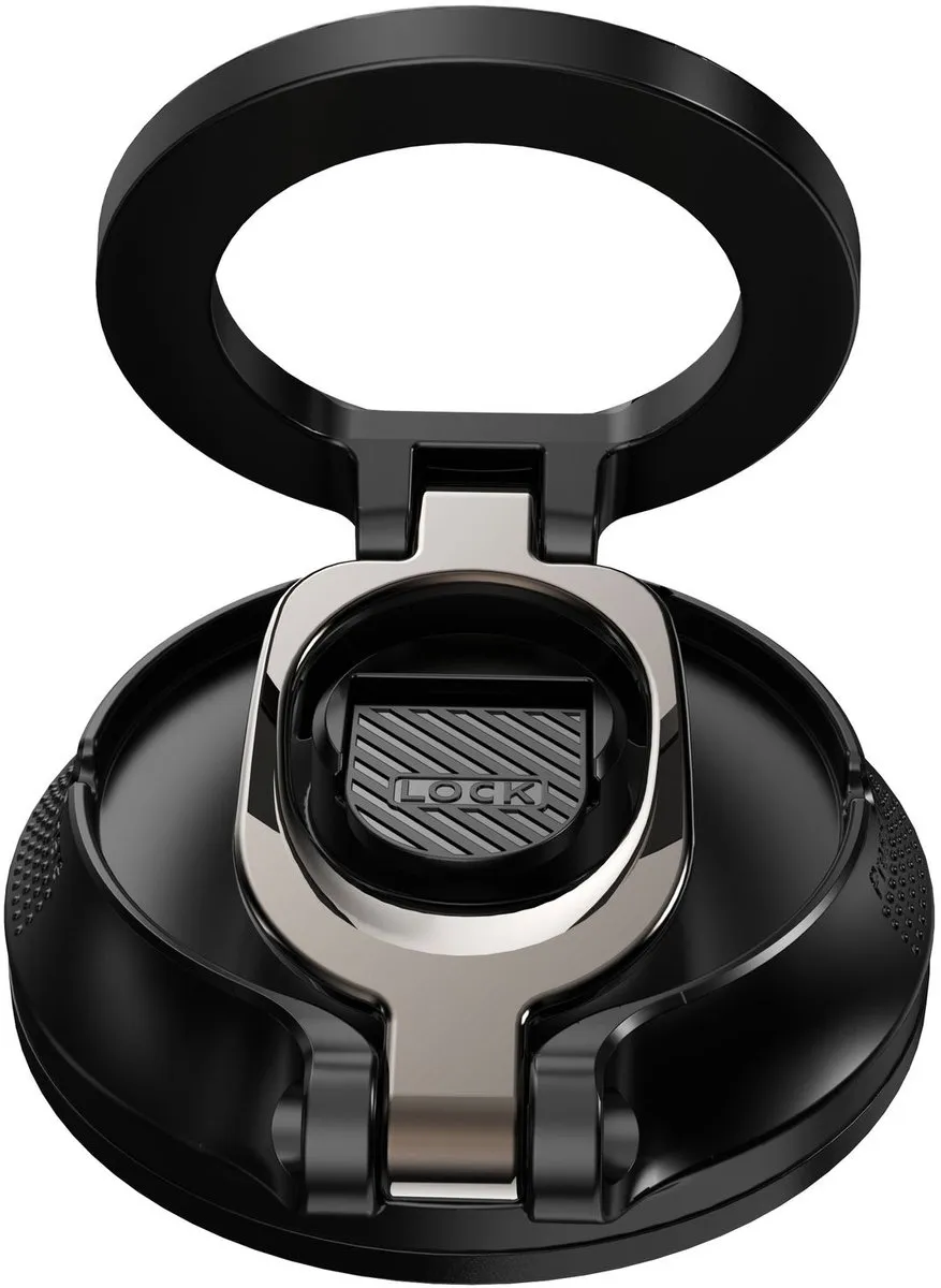 Buddi MagWay MagSafe Telefoonhouder Auto - 360° Draaibaar - Zwart