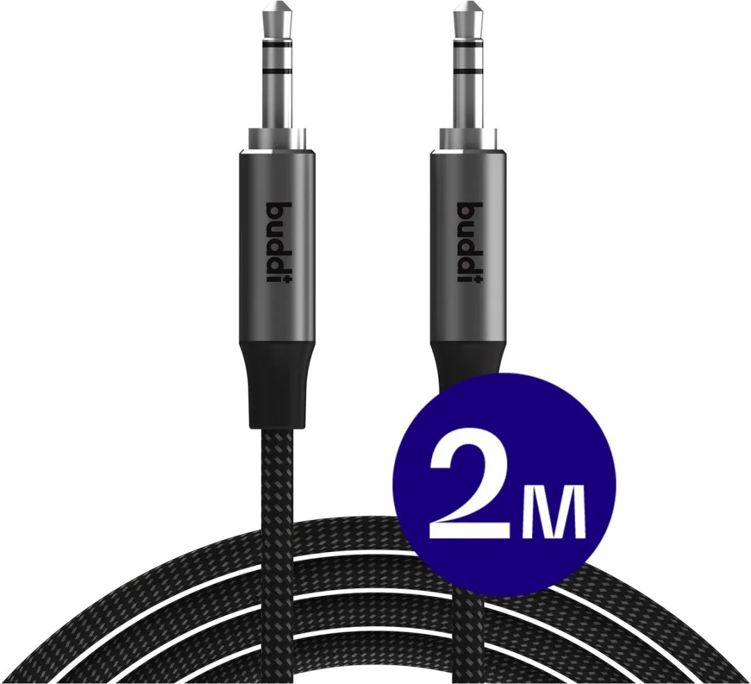 Buddi Flex Aux Kabel 3.5mm Jack