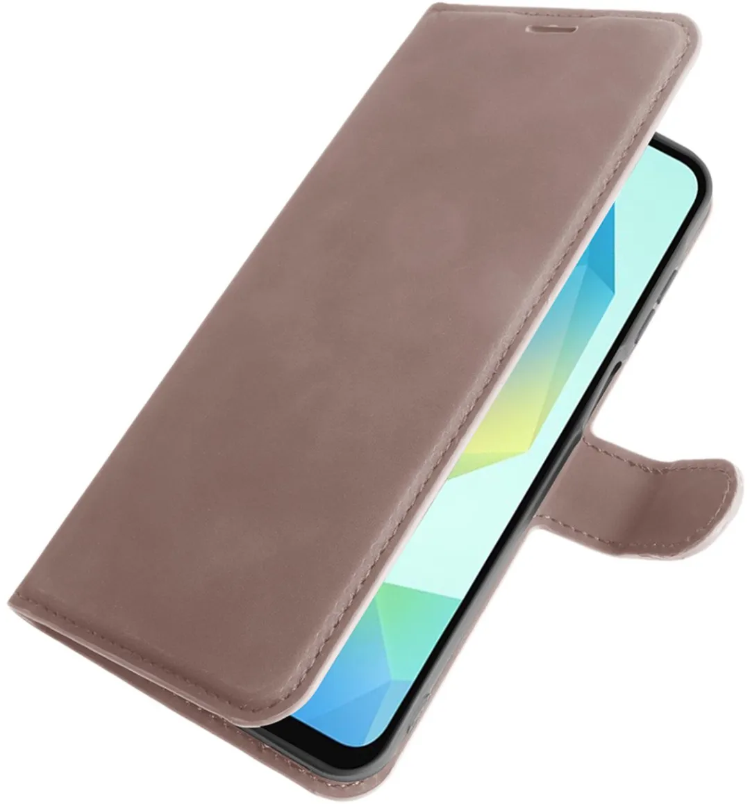 Just in Case Cazy Hoesje Samsung Galaxy A16 - Roze - 4 Pasjes