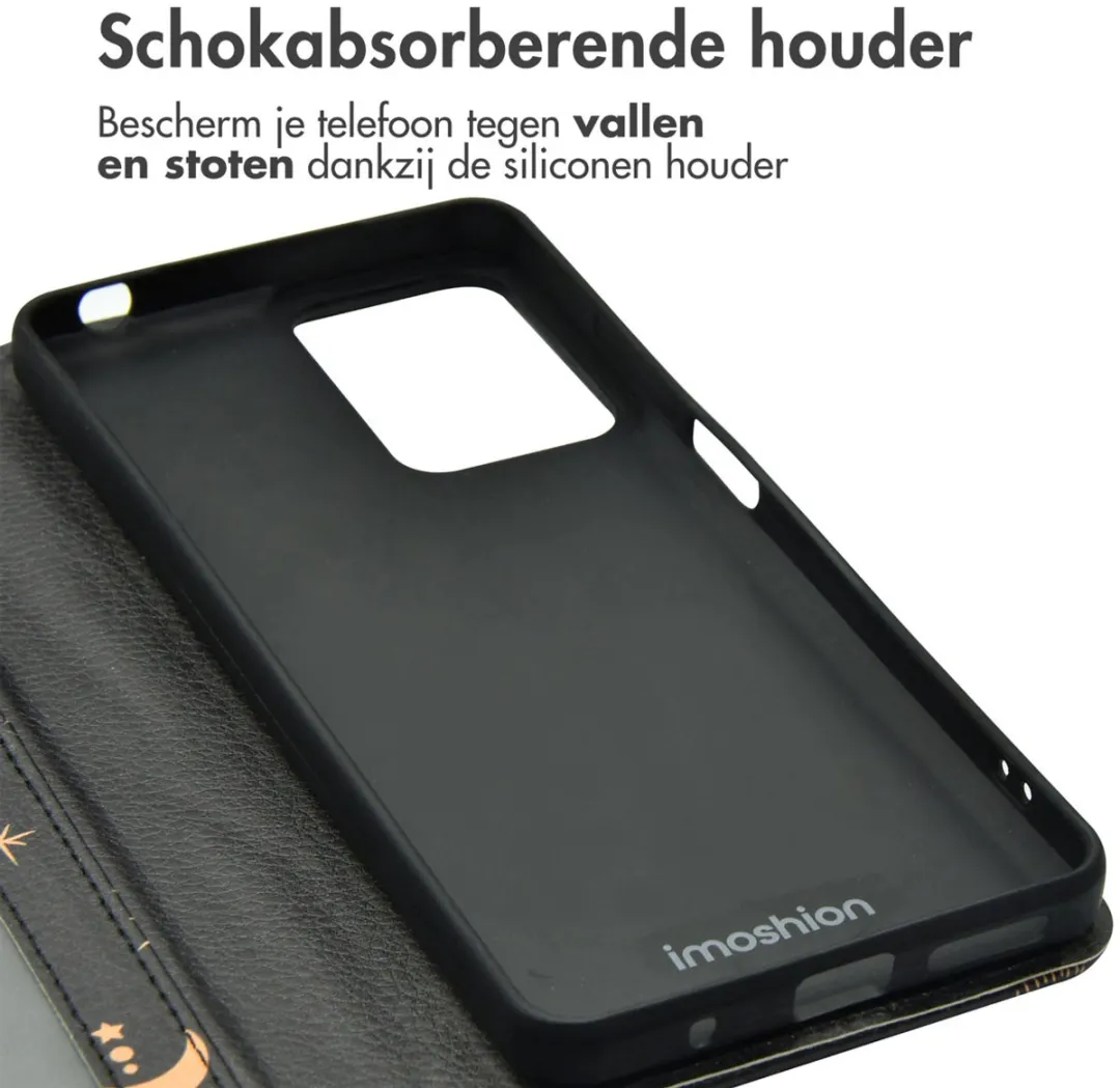 Imoshion Moto G24 Power Bookcase Hoesje - Sky Black - afbeelding 6 van 6