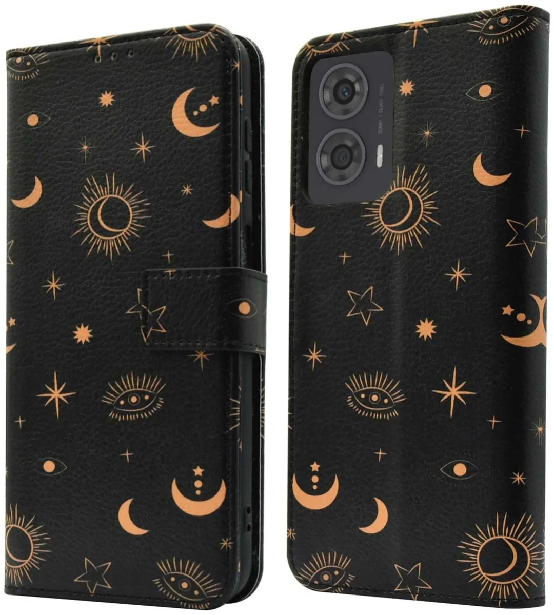 Imoshion Moto G24 Power Bookcase Hoesje - Sky Black