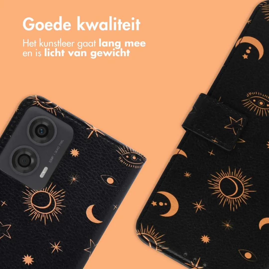 Imoshion Moto G24 Power Bookcase Hoesje - Sky Black