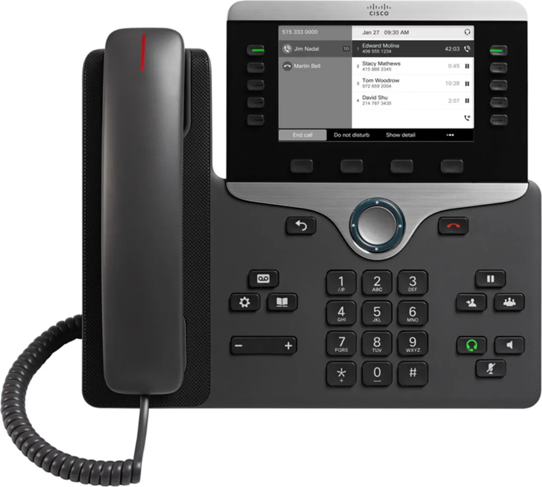 Cisco 8811 IP Telefoon CP-8811-3PCC-K9= - Zwart