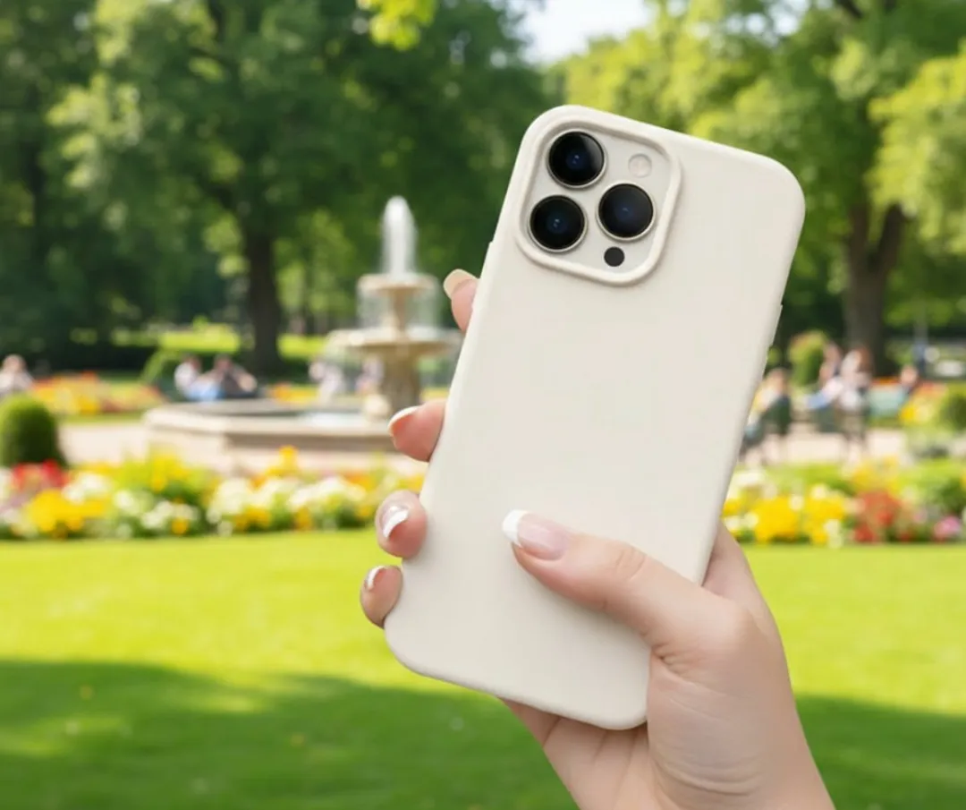 NUVEX iPhone 14 Pro Max Hoesje - 3 Stuks - Zwart/Beige/Bruin - afbeelding 6 van 6