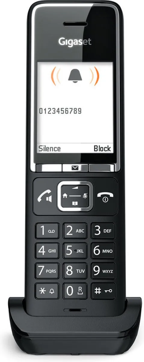 Gigaset Comfort 550HX Telefoon - Losse handset - Zwart