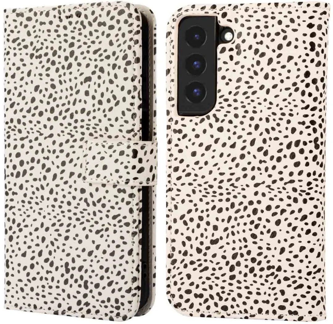 Imoshion Galaxy S22 Hoesje - Desert Dots - 3 Pasjes