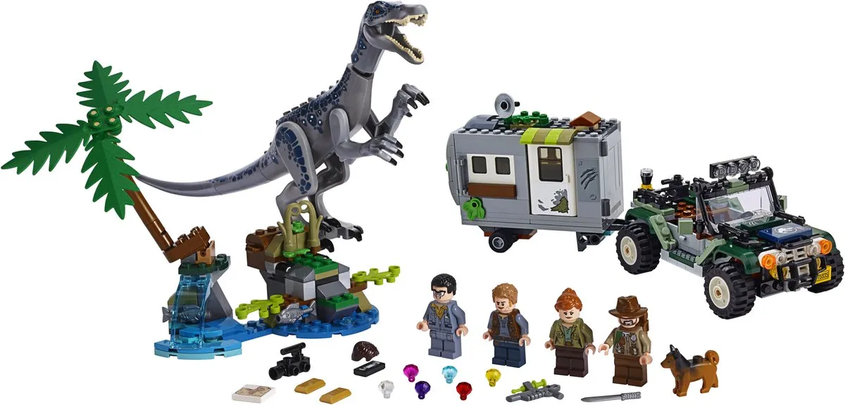 LEGO Jurassic World Confrontatie met Baryonyx 75935 - 434 Stukken