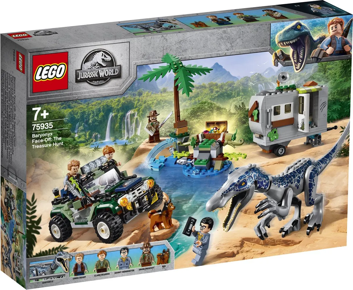 LEGO Jurassic World Confrontatie met Baryonyx 75935