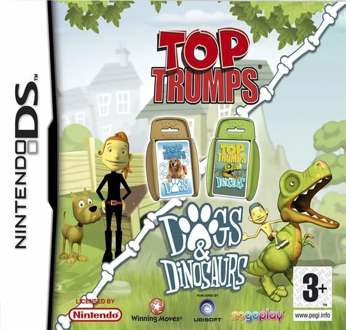 Ubisoft Top Trumps Dogs & Dinosaurs Nintendo DS