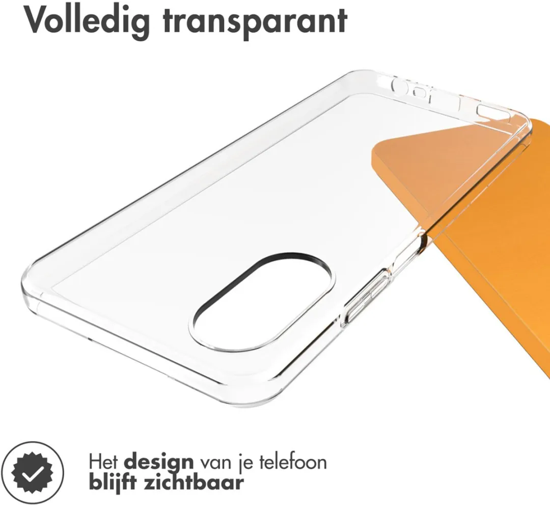 Accezz Hoesje Oppo A17 - Transparant