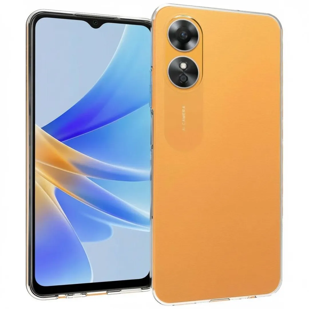 Accezz Hoesje Oppo A17 - Transparant