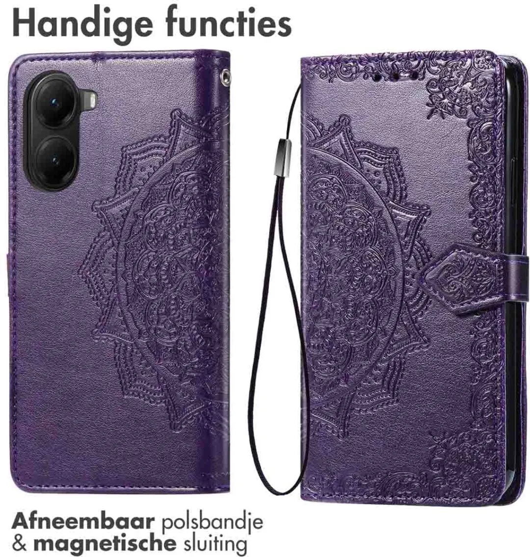 Imoshion Hoesje Xiaomi Poco X7 Pro - 3 Pasjes - Paars - afbeelding 6 van 6