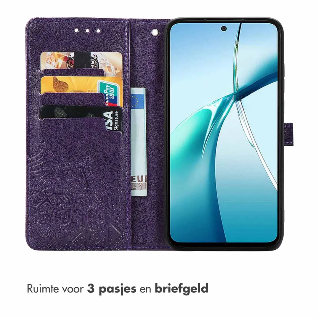 Imoshion Hoesje Xiaomi Poco X7 Pro - 3 Pasjes - Paars