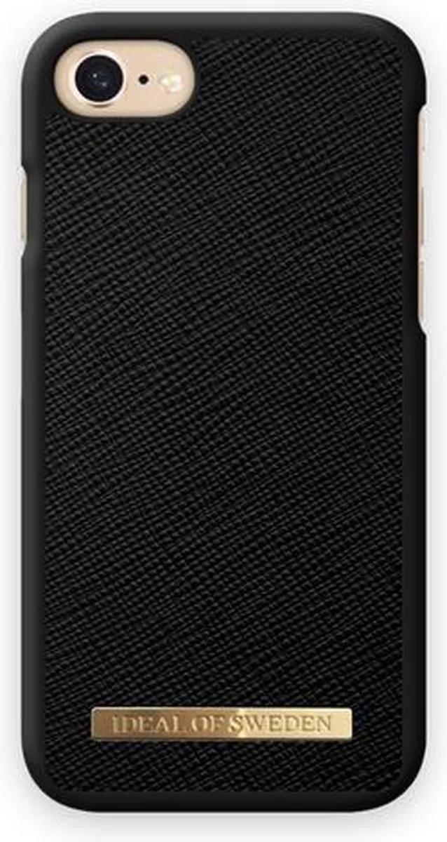 iDeal of Sweden Fashion Case iPhone 8/7/6/6S - Noir Croco - afbeelding 3 van 4